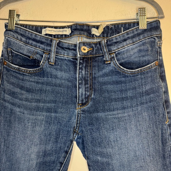Pilcro Anthropologie Slim Boyfriend Denim Jeans Size 27 Petite - Picture 3 of 6